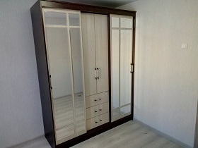 Сборка шкафа-купе с 2 дверями в Омске